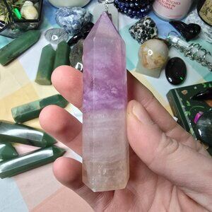Fluorite Crystal Tower